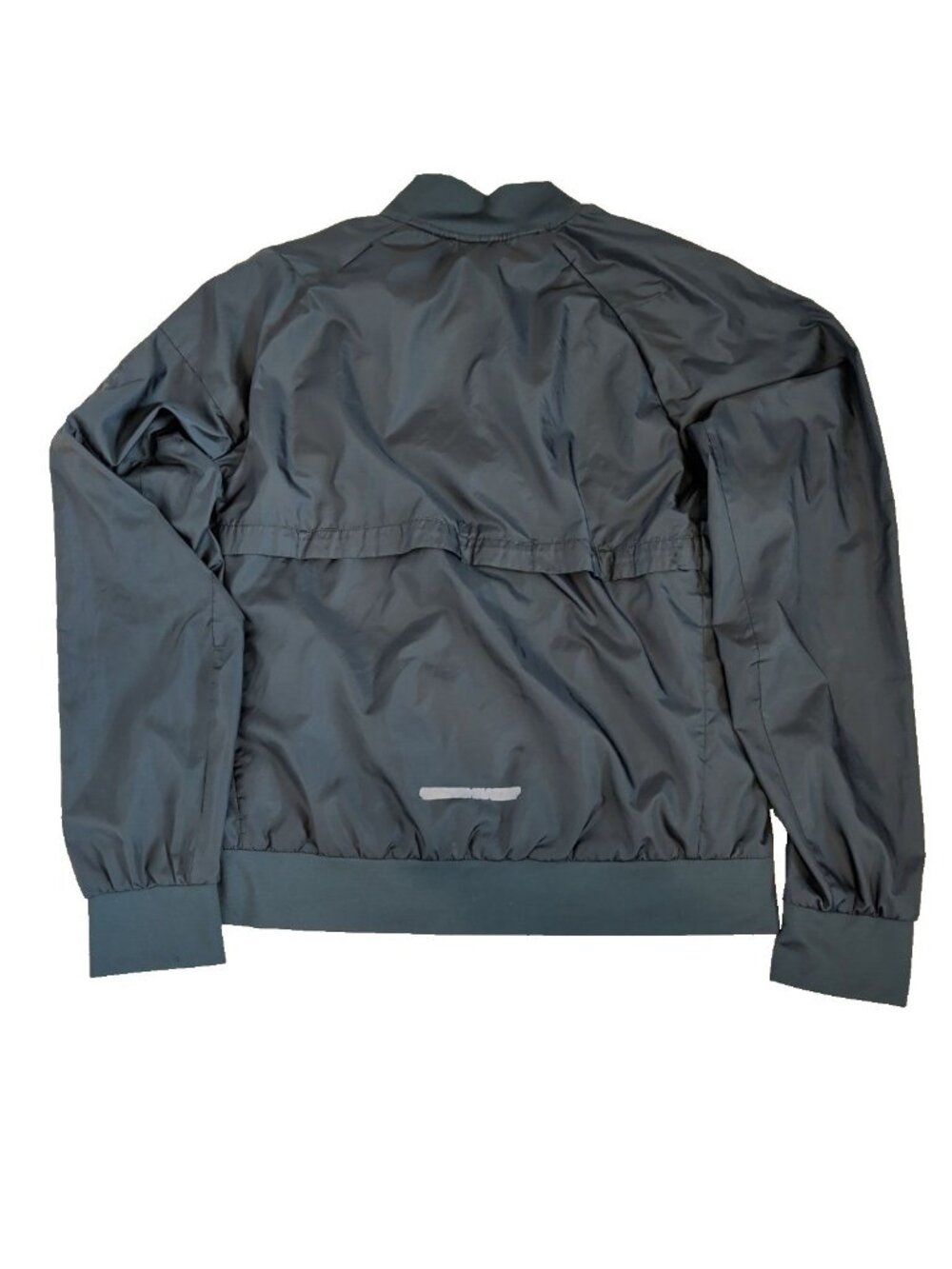 Nike Running Bomber Windbreaker Jacket Mens Black Sz Medium Drifit Outdoor - Picture 2 of 10